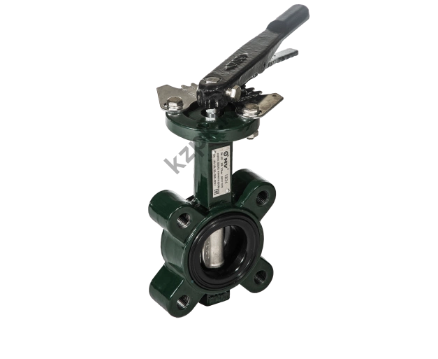 Прифланцовываемый затвор MV UBZ4 с рукояткой